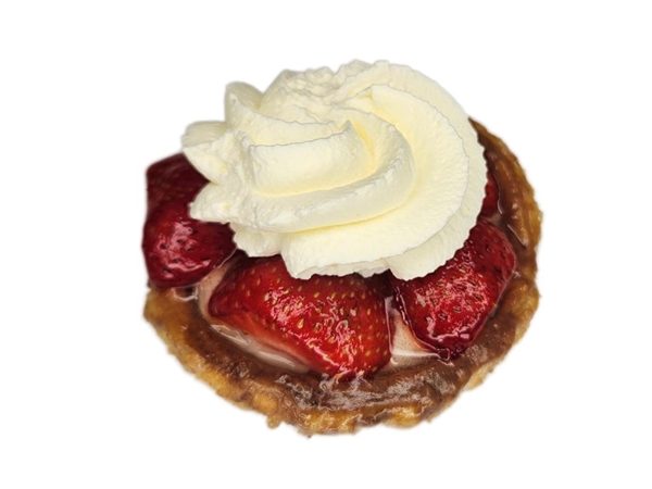 Aardbeienschelp met Slagroom