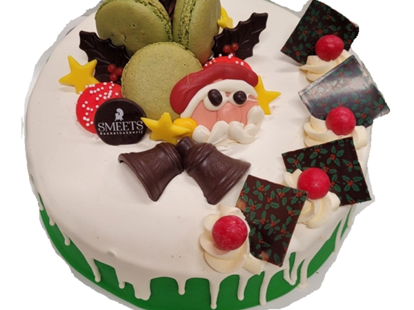 Marsepeintaart Kerst