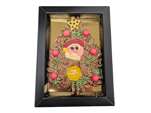 Roomchocolade kerstboom