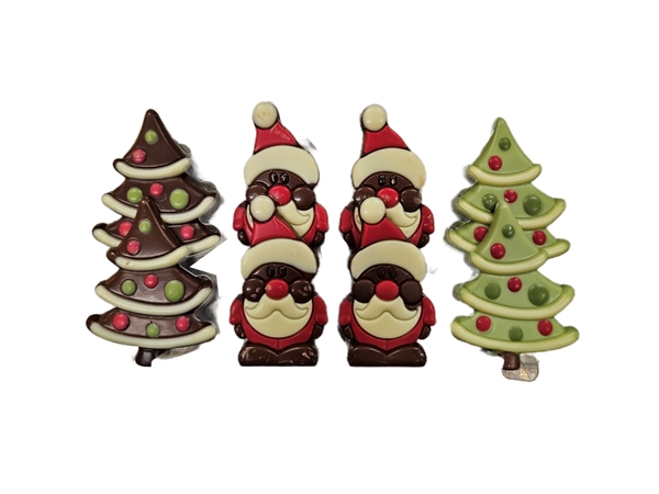 Kerstchocolade Santa Tree