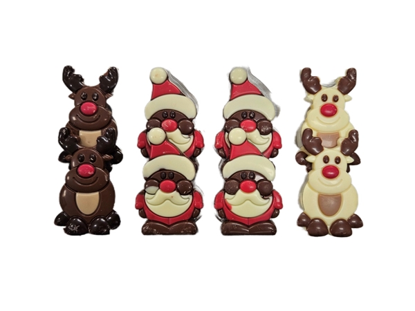 Kerstchocolade Santa Rudolf