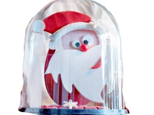 Chocolade Kerstman in stolp